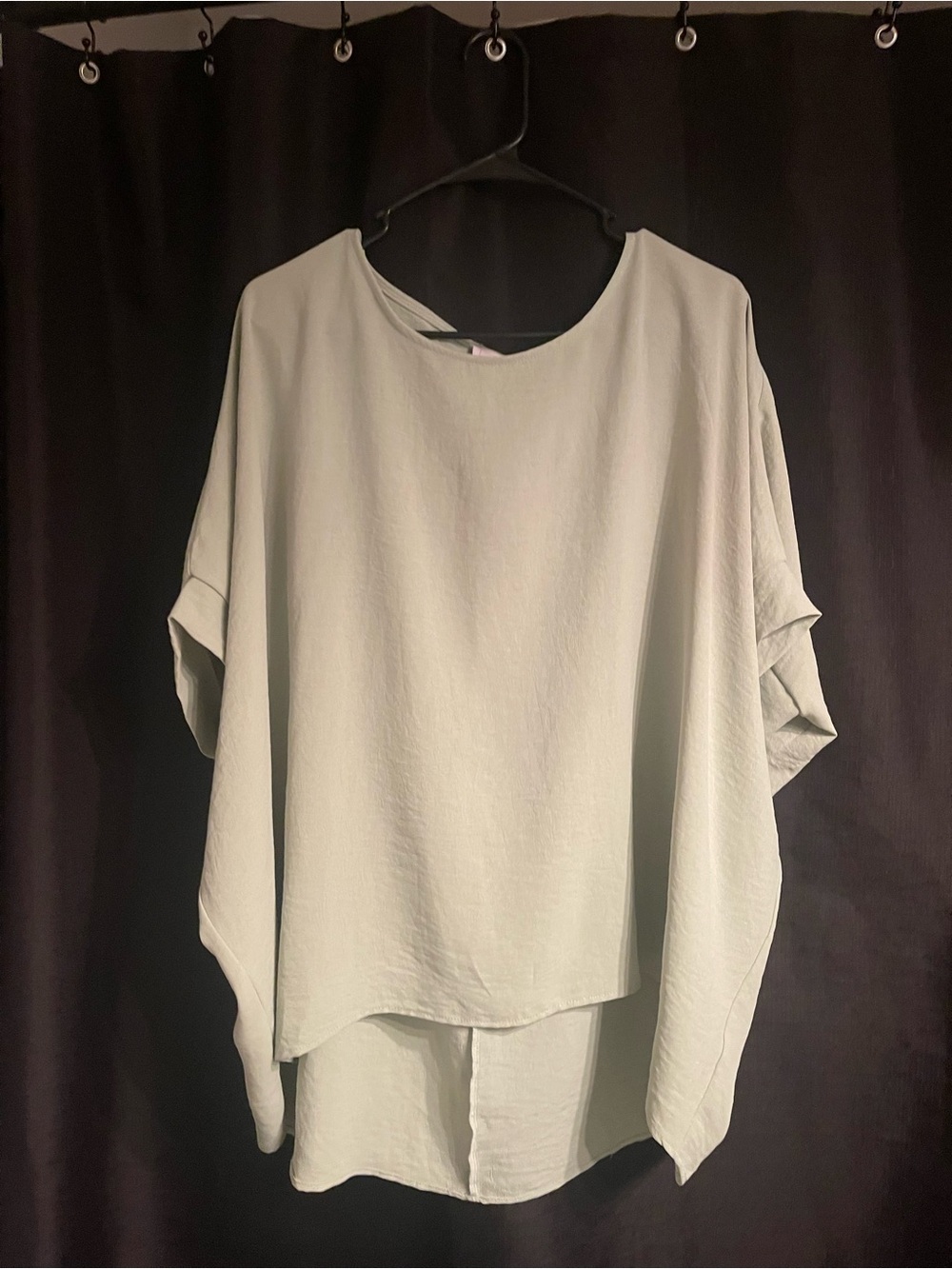 Oversized high low top